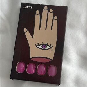 Purple Nail Set